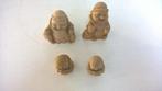 TE koop aangeboden mooi boeddha beeldjes 4xstuks, Ophalen of Verzenden, Zo goed als nieuw, Overige typen