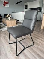 Eetkamerstoelen XOOON leder 4 stuks, Ophalen, Zo goed als nieuw, 75 m² of meer, Laminaat