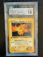 Pokemon Gym Challenge lt. Surge’s Pikachu 1st edition cgc 10, Hobby en Vrije tijd, Verzamelkaartspellen | Pokémon, Ophalen of Verzenden