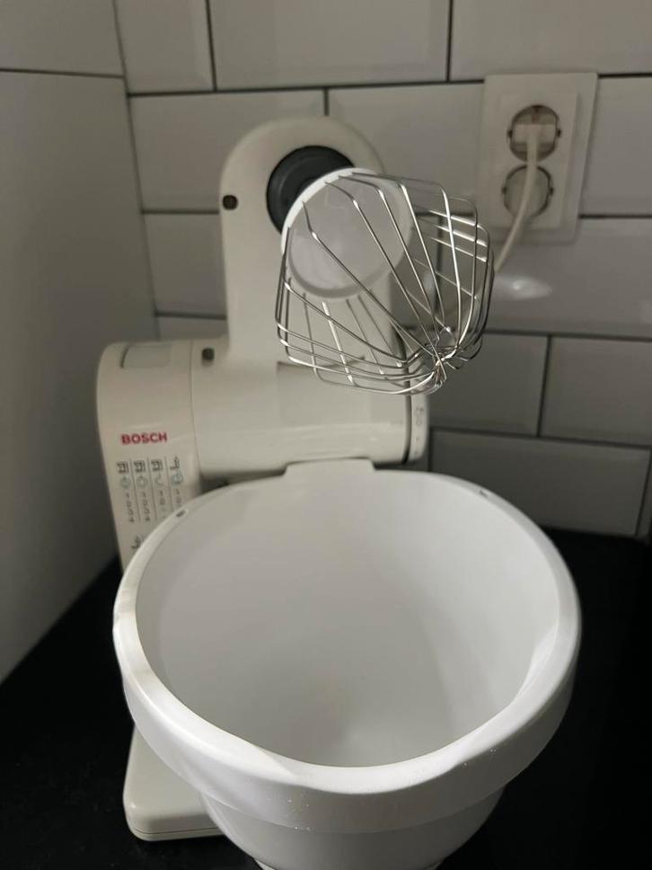 Bosch keukenmachine - Zo goed als nieuw!, Witgoed en Apparatuur, Keukenmixers, Zo goed als nieuw, 4 liter of meer, 3 snelheden of meer