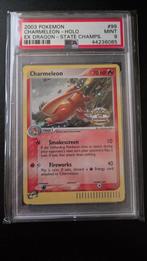PSA 9 - Charmeleon (DR 99) State Champs, Hobby en Vrije tijd, Verzamelkaartspellen | Pokémon, Ophalen of Verzenden, Zo goed als nieuw