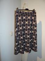 Tante Betsy mooie rok in print vlinders zwart beige M, Kleding | Dames, Rokken, Maat 38/40 (M), Tante Betsy, Verzenden, Zwart