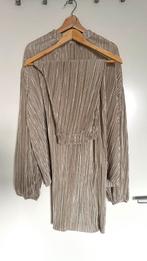 Studio Amaya Plissé Set Champagne maat L, Studio Amaya, Beige, Maat 42/44 (L), Ophalen of Verzenden