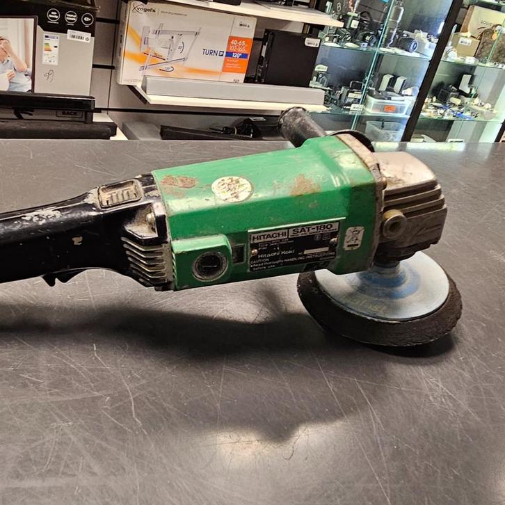 Hitachi Sat-180 Haakse slijper, Doe-het-zelf en Verbouw, Gereedschap | Slijpmachines, Gebruikt