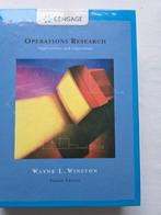 studieboek Operations Research, Boeken, Ophalen, Wayne L. Winston, HBO, Zo goed als nieuw