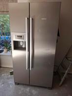 Bosch Amerikaanse Koelkast RVS - Side-by-Side, Witgoed en Apparatuur, Koelkasten en IJskasten, Ophalen, Gebruikt, 200 liter of meer
