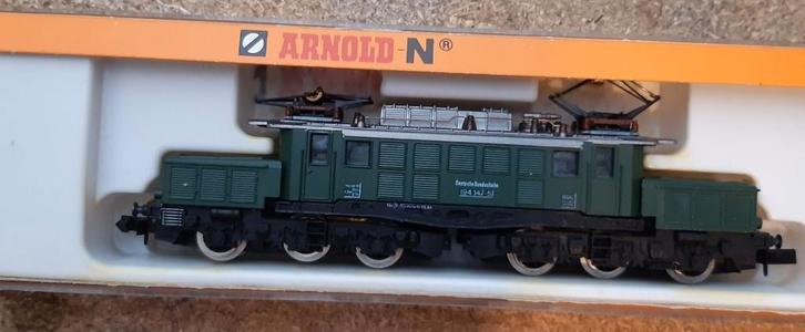 BR 194 (Arnold), Hobby en Vrije tijd, Modeltreinen | N-Spoor, Gebruikt, Locomotief, Gelijkstroom, Arnold, Analoog, Verzenden