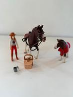 Schleich Paard, Veulen & Picknick Set, Ophalen of Verzenden, Zo goed als nieuw