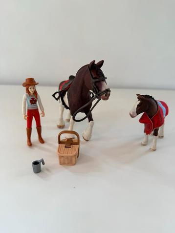 Schleich Paard, Veulen & Picknick Set beschikbaar voor biedingen