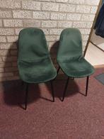2 Fluwelen Ikea stoelen - Groen, Ophalen, Gebruikt, Twee, Overige kleuren