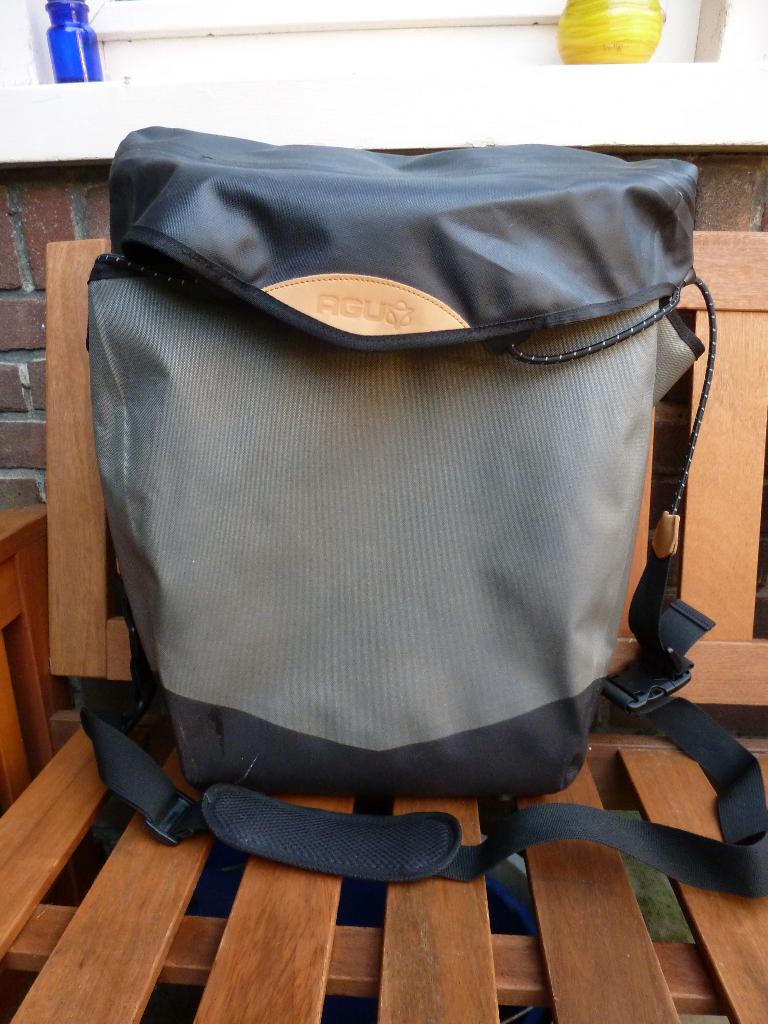 Agu fietstas 30 x 15 x 45 cm, Fietsen en Brommers, Fietsaccessoires | Fietstassen, Ophalen of Verzenden, Gebruikt, AGU