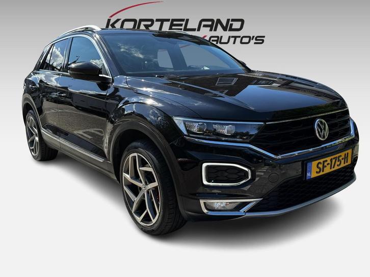 Volkswagen T-Roc 2.0 TSI 4Motion Sport Panoramadak leer trek, Auto's, Volkswagen, Bedrijf, Te koop, T-Roc, 4x4, ABS, Achteruitrijcamera