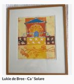 Zeefdruk Lukie de Bree - Ca'Solare, Antiek en Kunst, Ophalen