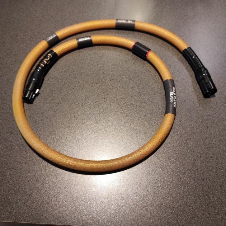 Elco UDC A AES/EBU, Audio, Tv en Foto, Audiokabels en Televisiekabels, Gebruikt, Interlink-kabel, Minder dan 2 meter, Ophalen of Verzenden