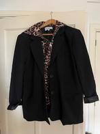 colbert met capuchon, Kleding | Dames, Zwart, Maat 42/44 (L), Ophalen of Verzenden, Zo goed als nieuw