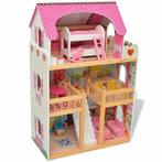 Poppenhuis 3 verdiepingen poppenhuizen GRATIS BEZORGD!, Kinderen en Baby's, Speelgoed | Poppenhuizen, Verzenden, Nieuw, Poppenhuis