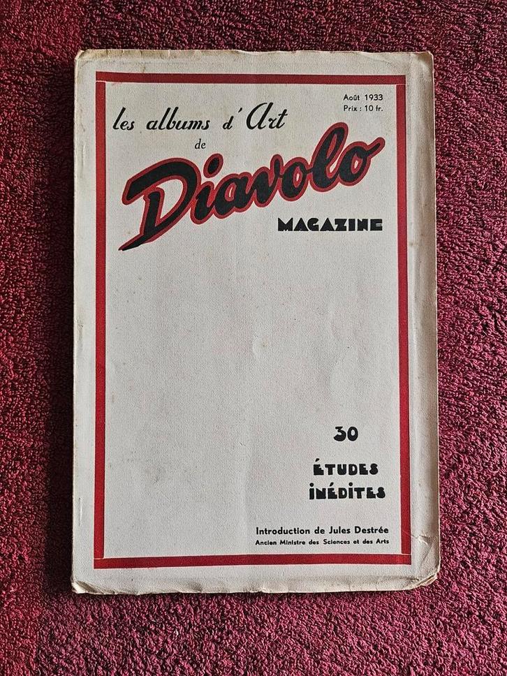Diavolo magazine (eerste editie 1933), Verzamelen, Tijdschriften, Kranten en Knipsels, Tijdschrift, Buitenland, 1920 tot 1940