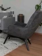 Grijze fauteuil van de Troubadour - Z.G.A.N., Ophalen, Zo goed als nieuw, 75 tot 100 cm, Stof