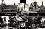 Groeten uit Horn [L.] - 5 afb o.a. Molens - 1969 gelopen, Verzamelen, Ansichtkaarten | Nederland, Ophalen of Verzenden, Voor 1920