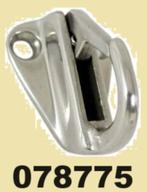 078775 Set (2x) RVS fenderhaak Ø 15 mm. € 19,95., Watersport en Boten, Ophalen of Verzenden, Nieuw, Overige typen