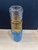 Ichendorf vaas 3 kleuren 35 cm, Blauw, Ophalen of Verzenden, Minder dan 50 cm, Glas