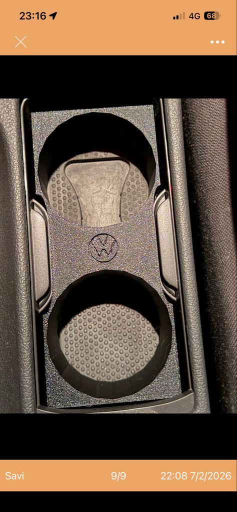 Golf 5 en 6 Volkswagen Bekerhouder Middenconsole, Ophalen of Verzenden, Nieuw