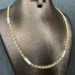 14k gouden ketting valkenoog schakel nieuw, Ophalen of Verzenden, Zo goed als nieuw, Goud