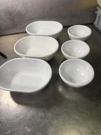 6 melamine schalen, Ophalen, Overige materialen, Overige stijlen, Schaal of Schalen