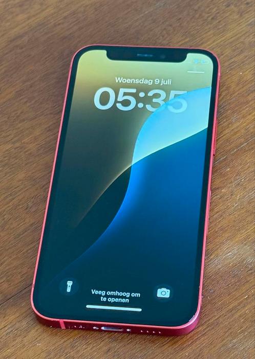 Zeer nette iPhone 12 Mini Red 64GB, met 91% batterijconditie, Telecommunicatie, Mobiele telefoons | Apple iPhone, Zo goed als nieuw