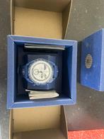 Swatch x omega mission to earthfase moonshine gold, Sieraden, Tassen en Uiterlijk, Horloges | Heren, Ophalen, Kunststof, Polshorloge