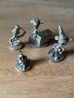 4 Disney Fine Pewter beeldjes collectors items orrg USA, Ophalen of Verzenden, Mickey Mouse, Zo goed als nieuw, Beeldje of Figuurtje