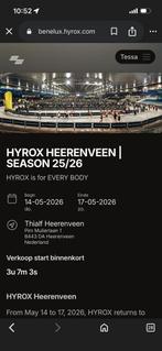 Opzoek naar tickets! Hyrox Heerenveen doubels 17 mei. Women, Tickets en Kaartjes, Evenementen en Festivals, Twee personen