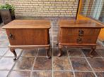 Vintage nachtkastjes, Ophalen of Verzenden, Hout