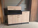 Keukenblok Tyni Elegance lengte 160 cm, Huis en Inrichting, Keuken | Complete keukens, Overige materialen, Bruin, Nieuw, Enkelwandige keuken