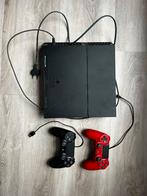 PlayStation 4 - 2 TB - 2 controllers - 13 games, Ophalen, Phat, Met 2 controllers, Gebruikt