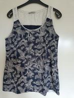 Dames top  met kant maat M/L Cotton club, Blauw, Maat 42/44 (L), Ophalen of Verzenden, Zo goed als nieuw