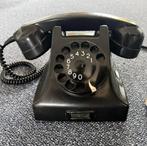 Bakelieten PTT-telefoon, Vintage, Klassiek, Ophalen, Gebruikt, Met draaischijf
