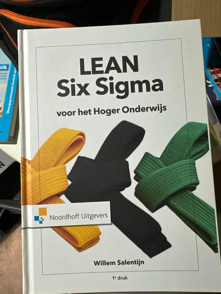 Lean Six Sigma voor Hoger Onderwijs - Willem Salentijn, Boeken, Studieboeken en Cursussen, Zo goed als nieuw, HBO, Ophalen of Verzenden