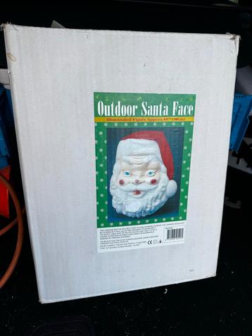 Vintage Kerstman Lamp - Unieke Decoratie! beschikbaar voor biedingen