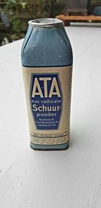 Oude kartonnen Ata schuurpoeder bus, Verzamelen, Merken en Reclamevoorwerpen, Verzenden, Zo goed als nieuw