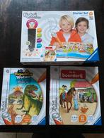 Tiptoi Starterspakket Boerderij + Dino uitbreidingsboek, Ophalen of Verzenden, Zo goed als nieuw