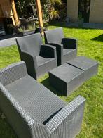 Leuke Tuinset - Zacht Prijsje!, Tuin en Terras, 4 zitplaatsen, Kunststof, Gebruikt, Ophalen of Verzenden
