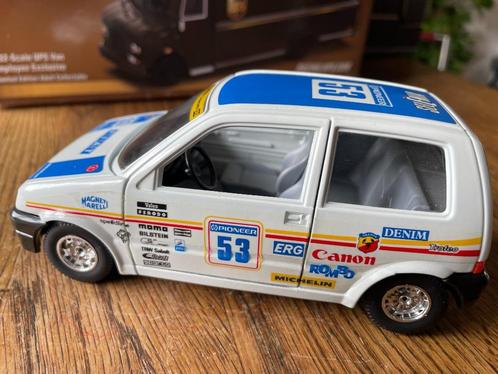 Fiat Cinquecento Rally Burago, Hobby en Vrije tijd, Modelauto's | 1:24, Nieuw, Auto, Bburago, Ophalen of Verzenden