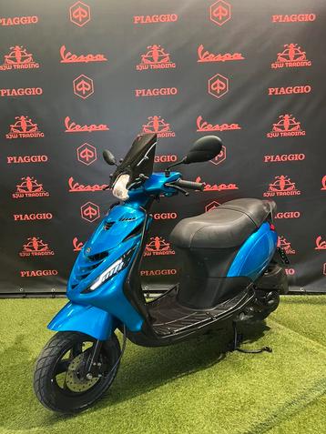 Piaggio Zip 2016 Brom! SP Ice Candy Blue Alpha Led Garantie! beschikbaar voor biedingen