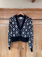 Grafische Cropped vest van Shoeby, Kleding | Dames, Truien en Vesten, Maat 38/40 (M), Zwart, Ophalen of Verzenden, Shoeby