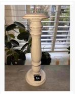 Mooie brocante oude Witte hoedenstandaard, hout, 37 cm hoog, Antiek en Kunst, Curiosa en Brocante, Ophalen of Verzenden