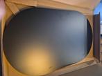 Ovaal salontafelblad zwart, 50 tot 100 cm, 100 tot 150 cm, 50 tot 75 cm, Nieuw