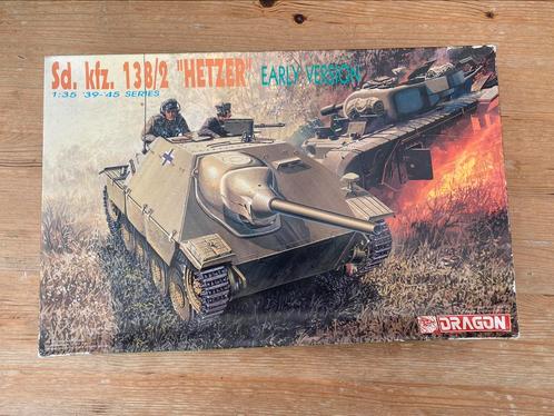 Sd. Kfz. 138/2 HETZER Early - Dragon 6030 1/35, Hobby en Vrije tijd, Modelbouw | Auto's en Voertuigen, Tank, 1:32 tot 1:50, Overige merken