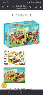 Spirit en Lucky Paardenbox, set 9478, Kinderen en Baby's, Ophalen of Verzenden, Zo goed als nieuw