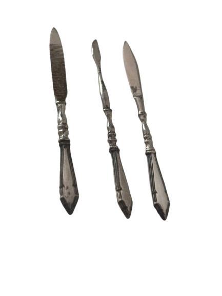 Manicure setje zilver, Antiek en Kunst, Antiek | Bestek, Verzenden
